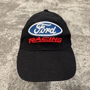 Ford Racing Winners Circle Black Adjustable OSFA Hat